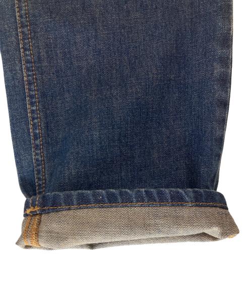 DOLCE & GABBANA（ドルチェ＆ガッバーナ）DOLCE & GABBANA (ドルチェ＆ガッバーナ) プレートデニムパンツ インディゴ サイズ:Lの古着・服飾アイテム