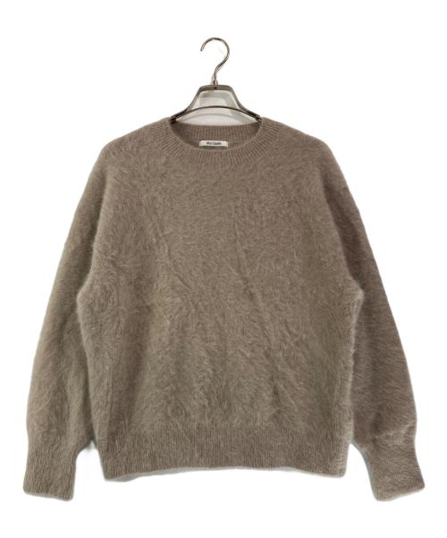 Whim Gazette（ウィムガゼット）Whim Gazette (ウィムガゼット) ファークルーネックプルオーバー ベージュ サイズ:FREEの古着・服飾アイテム