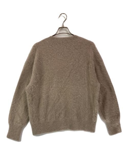 Whim Gazette（ウィムガゼット）Whim Gazette (ウィムガゼット) ファークルーネックプルオーバー ベージュ サイズ:FREEの古着・服飾アイテム