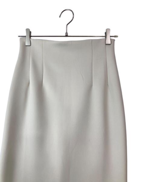 Whim Gazette（ウィムガゼット）Whim Gazette (ウィムガゼット) ハイウエストジャージースカート グレージュ サイズ:38 未使用品の古着・服飾アイテム