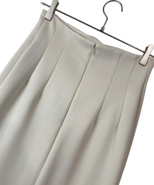 Whim Gazette（ウィムガゼット）Whim Gazette (ウィムガゼット) ハイウエストジャージースカート グレージュ サイズ:38 未使用品の古着・服飾アイテム