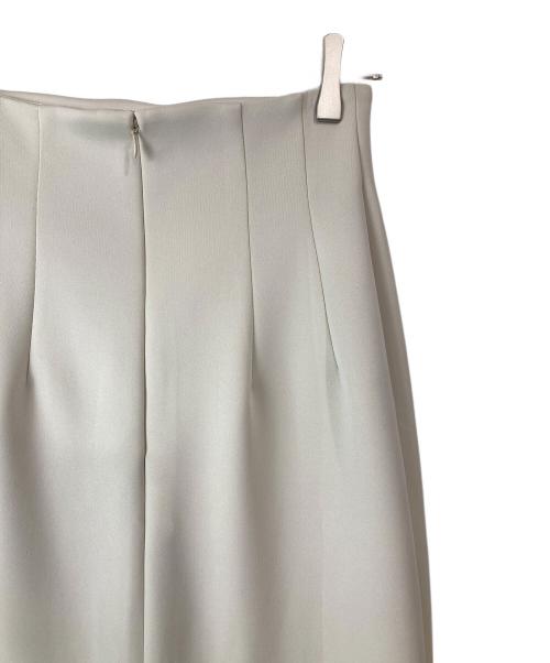 Whim Gazette（ウィムガゼット）Whim Gazette (ウィムガゼット) ハイウエストジャージースカート グレージュ サイズ:38 未使用品の古着・服飾アイテム