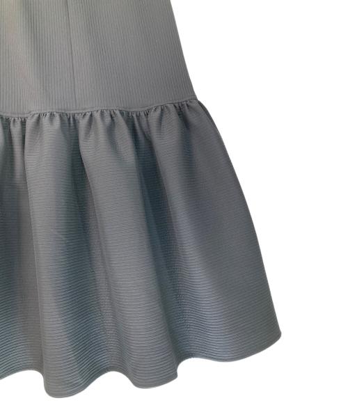 Drawing Numbers（ドローイングナンバーズ）Drawing Numbers (ドローイングナンバーズ) ドビーストライプスカート ブラック サイズ:38 未使用品の古着・服飾アイテム