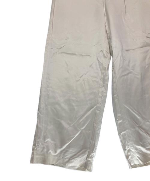 Whim Gazette（ウィムガゼット）Whim Gazette (ウィムガゼット) フィブリルパンツ ホワイト サイズ:38 未使用品の古着・服飾アイテム