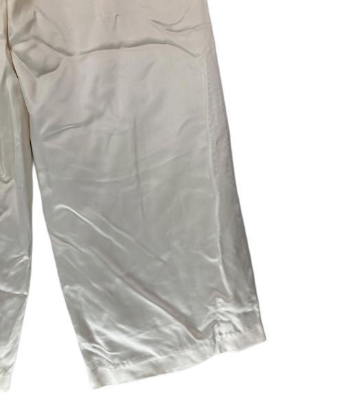 Whim Gazette（ウィムガゼット）Whim Gazette (ウィムガゼット) フィブリルパンツ ホワイト サイズ:38 未使用品の古着・服飾アイテム