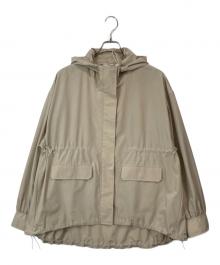 Whim Gazette（ウィムガゼット）の古着「フーデッドライトブルゾン」｜ベージュ