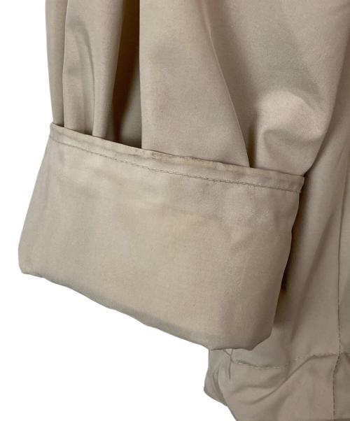 Whim Gazette（ウィムガゼット）Whim Gazette (ウィムガゼット) フーデッドライトブルゾン ベージュ サイズ:FREEの古着・服飾アイテム