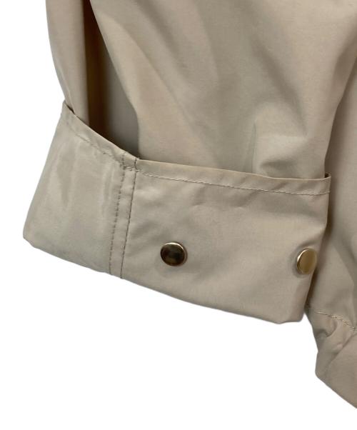 Whim Gazette（ウィムガゼット）Whim Gazette (ウィムガゼット) フーデッドライトブルゾン ベージュ サイズ:FREEの古着・服飾アイテム