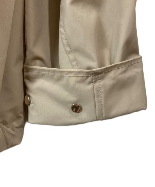 Whim Gazette（ウィムガゼット）Whim Gazette (ウィムガゼット) フーデッドライトブルゾン ベージュ サイズ:FREEの古着・服飾アイテム