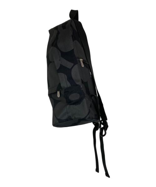 marimekko（マリメッコ）marimekko (マリメッコ) Enni Pieni Unikko backpack ブラックの古着・服飾アイテム