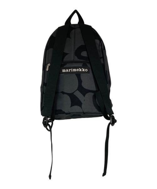 marimekko（マリメッコ）marimekko (マリメッコ) Enni Pieni Unikko backpack ブラックの古着・服飾アイテム