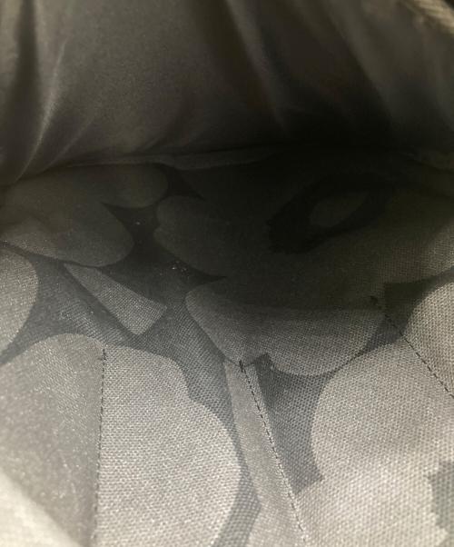 marimekko（マリメッコ）marimekko (マリメッコ) Enni Pieni Unikko backpack ブラックの古着・服飾アイテム