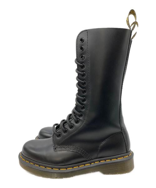 Dr.Martens（ドクターマーチン）Dr.Martens (ドクターマーチン) 14ホールブーツ ブラック サイズ:UK3の古着・服飾アイテム