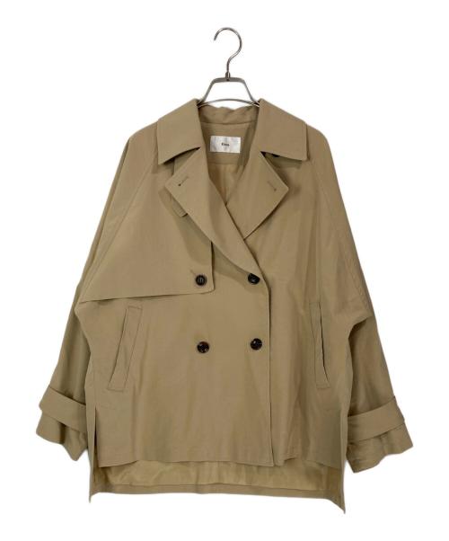 Elura（エルラ）Elura (エルラ) ショートトレンチジャケット ベージュ サイズ:FREEの古着・服飾アイテム