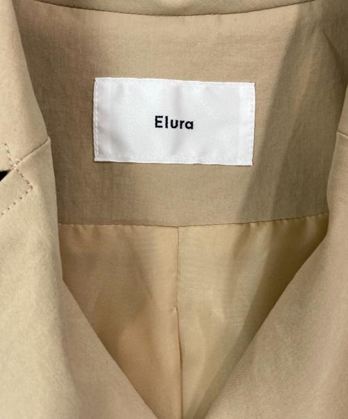 Elura（エルラ）Elura (エルラ) ショートトレンチジャケット ベージュ サイズ:FREEの古着・服飾アイテム