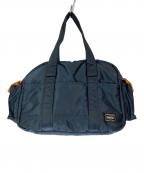 PORTERポーター）の古着「DUFFLE BAG」｜アイアンブルー
