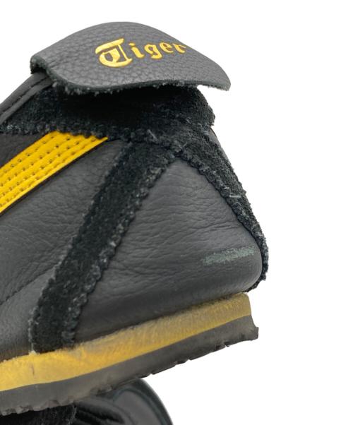 Onitsuka Tiger（オニツカタイガー）Onitsuka Tiger (オニツカタイガー) スニーカー ブラック×イエロー サイズ:28cmの古着・服飾アイテム
