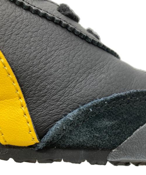 Onitsuka Tiger（オニツカタイガー）Onitsuka Tiger (オニツカタイガー) スニーカー ブラック×イエロー サイズ:28cmの古着・服飾アイテム