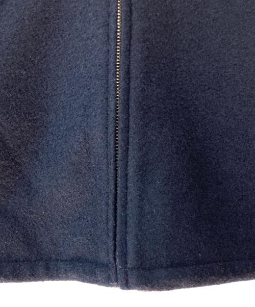 MACPHEE（マカフィー）MACPHEE (マカフィー) ウールリングヤーン ジップアップブルゾン ネイビー サイズ:36の古着・服飾アイテム