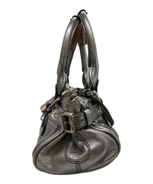 Chloe（クロエ）Chloe (クロエ) ハンドバッグ シルバーの古着・服飾アイテム