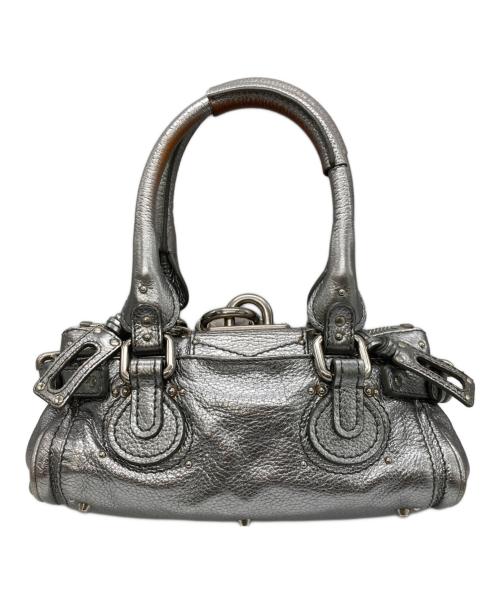 Chloe（クロエ）Chloe (クロエ) ハンドバッグ シルバーの古着・服飾アイテム