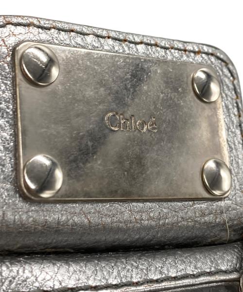 Chloe（クロエ）Chloe (クロエ) ハンドバッグ シルバーの古着・服飾アイテム