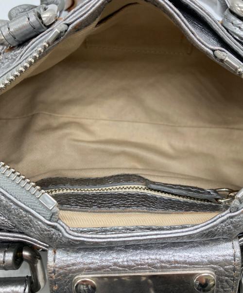 Chloe（クロエ）Chloe (クロエ) ハンドバッグ シルバーの古着・服飾アイテム