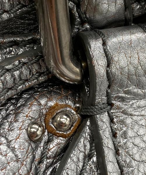 Chloe（クロエ）Chloe (クロエ) ハンドバッグ シルバーの古着・服飾アイテム