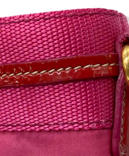 PRADA（プラダ）PRADA (プラダ) トートバッグ ピンク×レッドの古着・服飾アイテム