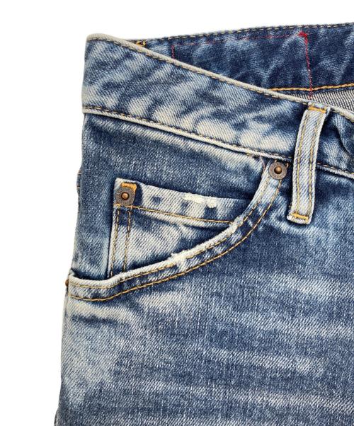 DSQUARED2（ディースクエアード）DSQUARED2 (ディースクエアード) COOL GIRL CROPPED ブルー サイズ:38の古着・服飾アイテム