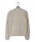 Maison Margiela (メゾンマルジェラ) ピリング加工クルーネックニット ホワイト サイズ:S：25000円