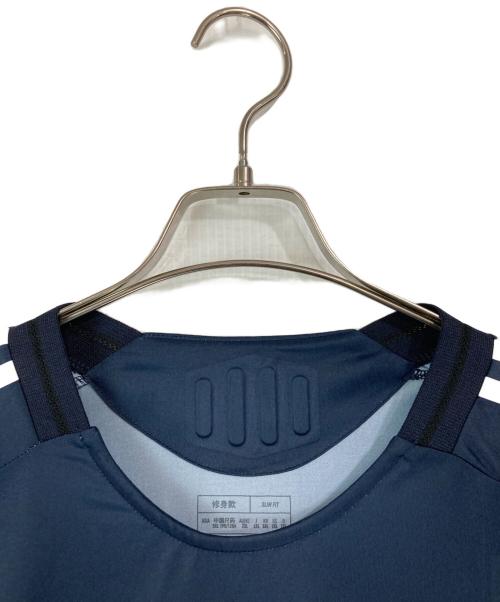 Y-3（ワイスリー）Y-3 (ワイスリー) ホーム オーセンティック 長袖ユニフォーム ネイビー サイズ:6XLの古着・服飾アイテム