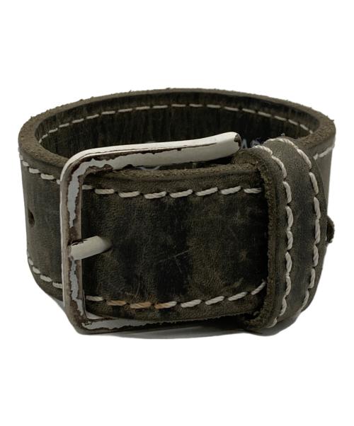 MM6 Maison Margiela（エムエムシックスメゾンマルジェラ）MM6 Maison Margiela (エムエムシックスメゾンマルジェラ) バングル グレーの古着・服飾アイテム