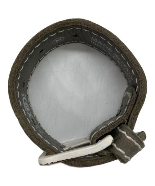 MM6 Maison Margiela（エムエムシックスメゾンマルジェラ）MM6 Maison Margiela (エムエムシックスメゾンマルジェラ) バングル グレーの古着・服飾アイテム