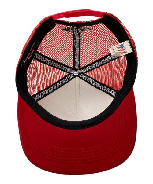 SUPREME（シュプリーム）Supreme (シュプリーム) NUMBER (N)INE (ナンバーナイン) Mickey Mouse Cap レッド サイズ:58cmの古着・服飾アイテム