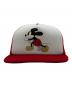 中古・古着 Supreme (シュプリーム) NUMBER (N)INE (ナンバーナイン) Mickey Mouse Cap レッド サイズ:58cm：8000円