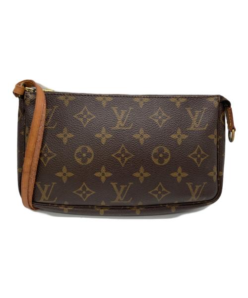 LOUIS VUITTON（ルイ ヴィトン）LOUIS VUITTON (ルイ ヴィトン) ショルダーポーチ ブラウンの古着・服飾アイテム