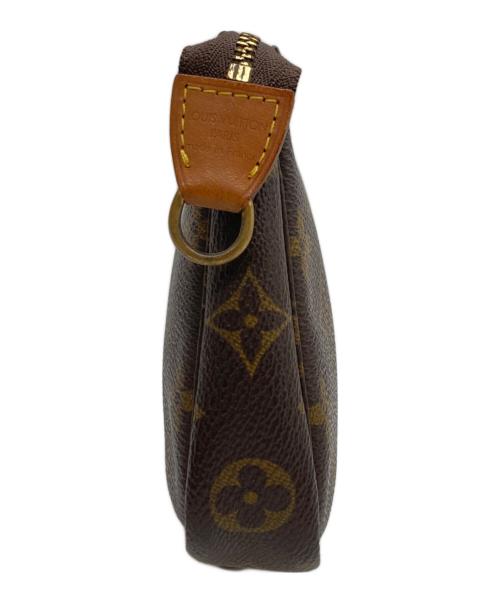 LOUIS VUITTON（ルイ ヴィトン）LOUIS VUITTON (ルイ ヴィトン) ショルダーポーチ ブラウンの古着・服飾アイテム