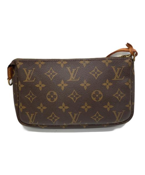 LOUIS VUITTON（ルイ ヴィトン）LOUIS VUITTON (ルイ ヴィトン) ショルダーポーチ ブラウンの古着・服飾アイテム