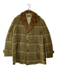 PENDLETON（ペンドルトン）の古着「グレンチェックウールコート」｜ブラウン