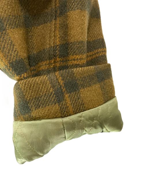 PENDLETON（ペンドルトン）PENDLETON (ペンドルトン) グレンチェックウールコート ブラウン サイズ:不明の古着・服飾アイテム