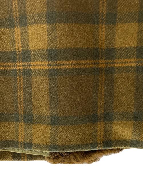 PENDLETON（ペンドルトン）PENDLETON (ペンドルトン) グレンチェックウールコート ブラウン サイズ:不明の古着・服飾アイテム