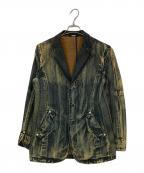 TORNADO MARTトルネードマート）の古着「デニムテーラードジャケット」｜インディゴ