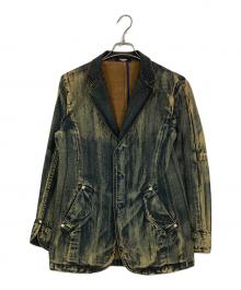 TORNADO MART（トルネードマート）の古着「デニムテーラードジャケット」｜インディゴ