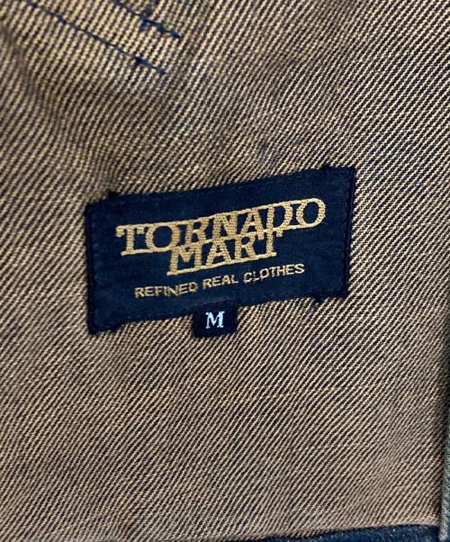 TORNADO MART（トルネードマート）TORNADO MART (トルネードマート) デニムテーラードジャケット インディゴ サイズ:Ⅿの古着・服飾アイテム