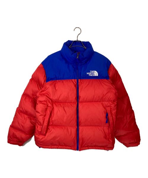 THE NORTH FACE（ザ ノース フェイス）THE NORTH FACE (ザ ノース フェイス) 1996 レトロ ヌプシ ジャケット レッド×ブルー サイズ:XLの古着・服飾アイテム
