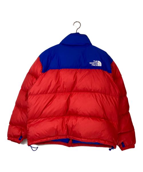 THE NORTH FACE（ザ ノース フェイス）THE NORTH FACE (ザ ノース フェイス) 1996 レトロ ヌプシ ジャケット レッド×ブルー サイズ:XLの古着・服飾アイテム