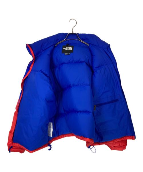 THE NORTH FACE（ザ ノース フェイス）THE NORTH FACE (ザ ノース フェイス) 1996 レトロ ヌプシ ジャケット レッド×ブルー サイズ:XLの古着・服飾アイテム