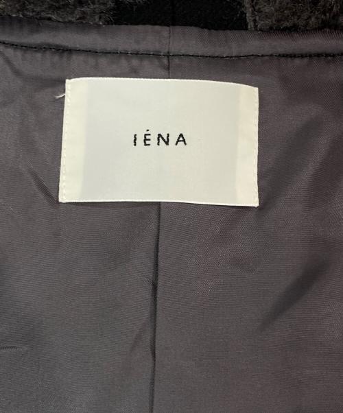 IENA（イエナ）IENA (イエナ) ウーステッドフランネルモッズコート ブラック サイズ:38の古着・服飾アイテム