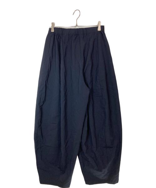 Curensology（カレンソロジー）Curensology (カレンソロジー) ウールドロストパンツ ネイビー サイズ:FREEの古着・服飾アイテム